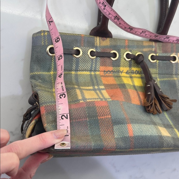 Dooney & Bourke vintage plaid purse - Picture 16 of 17